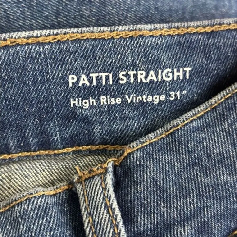 DL1961 Patti Straight NWT Size 25 High‎ Rise Vintage 31